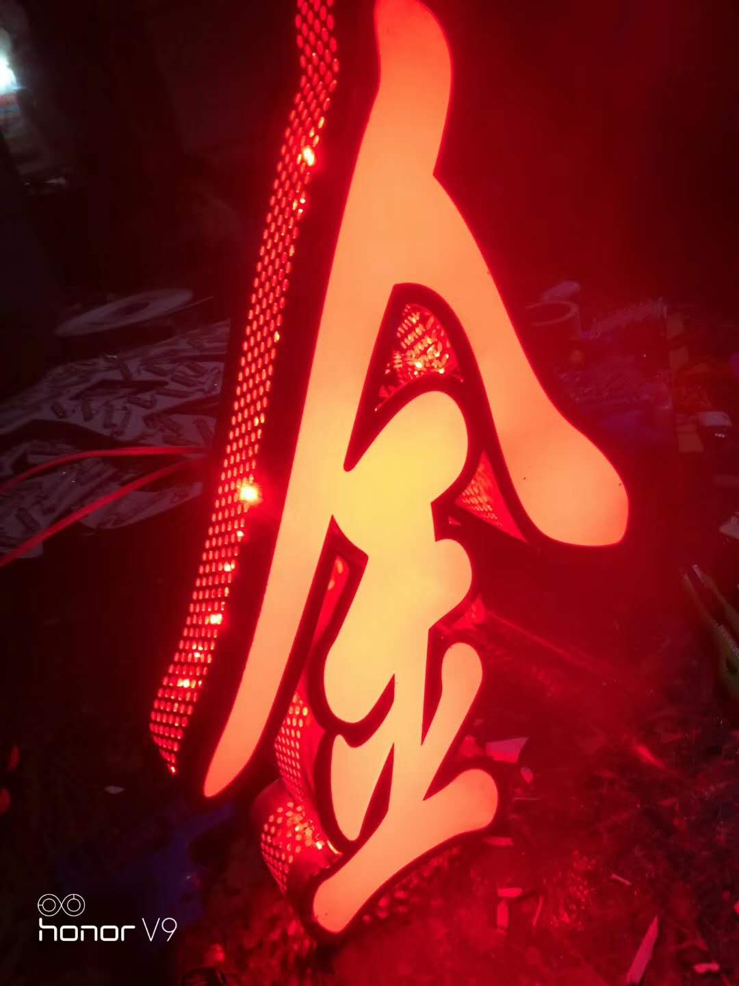 濰坊不銹鋼發光字
