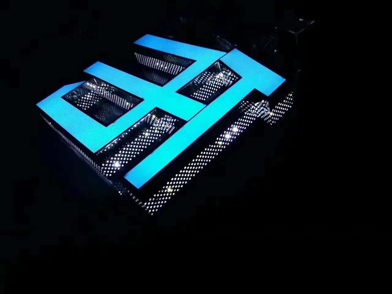 濰坊不銹鋼發光字