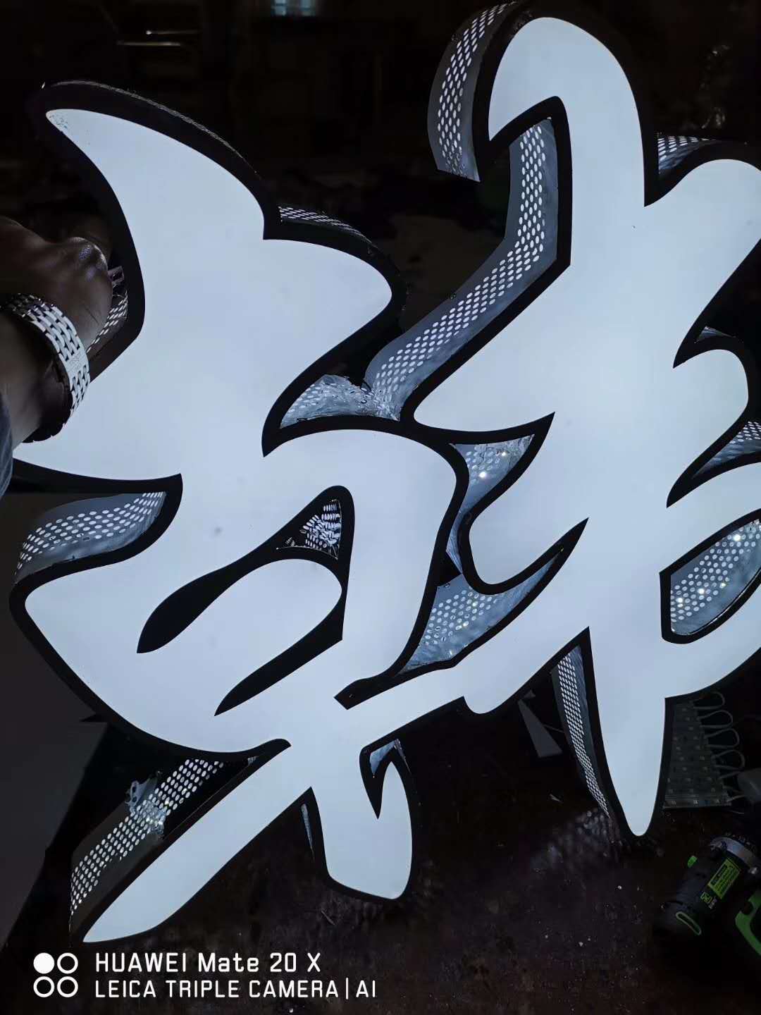 濰坊不銹鋼發光字